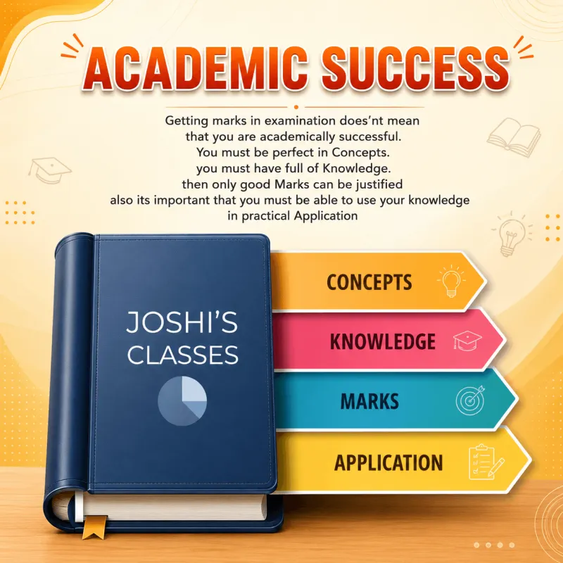26 years of excellence at Joshi's Classes Nashik