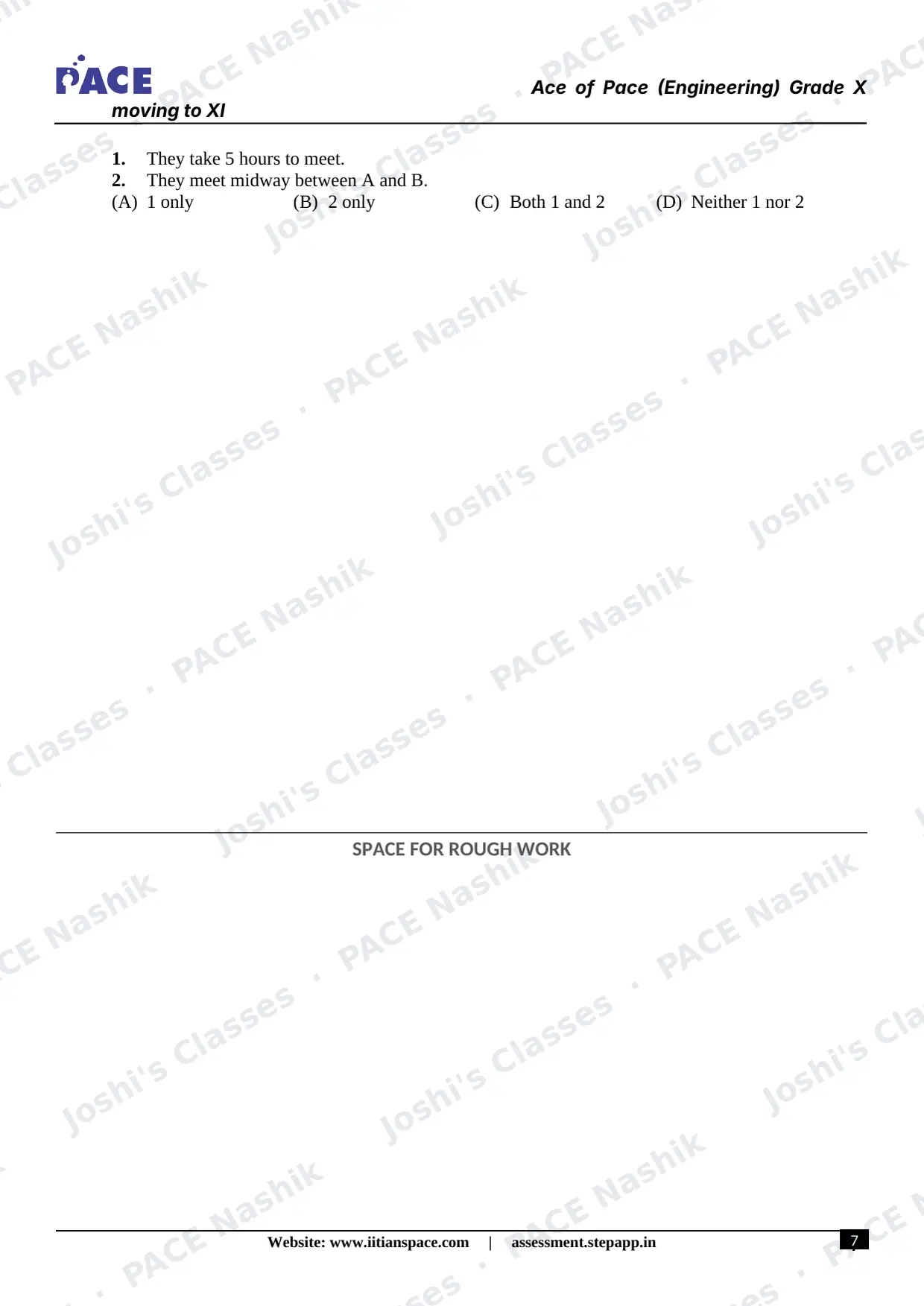 Paper 2 — Engineering (Grade X → XI) — page 7 of 7